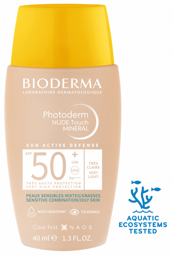 Bioderma nude touch mineral light